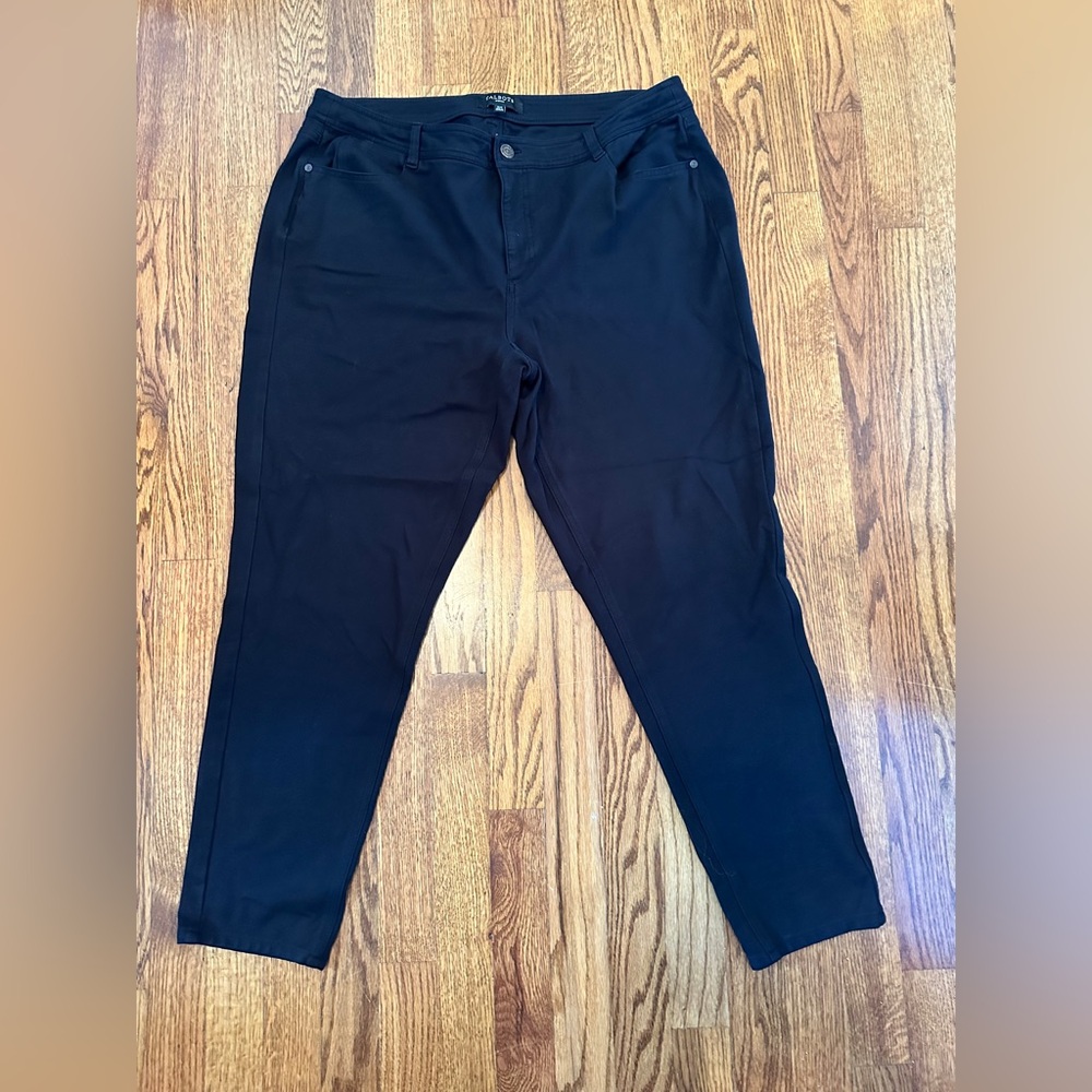 Talbots Black Stretch Jean